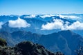 A scenic view of Heaven on earth, Fansipan highest mountain,Sapa,Vietnam Royalty Free Stock Photo